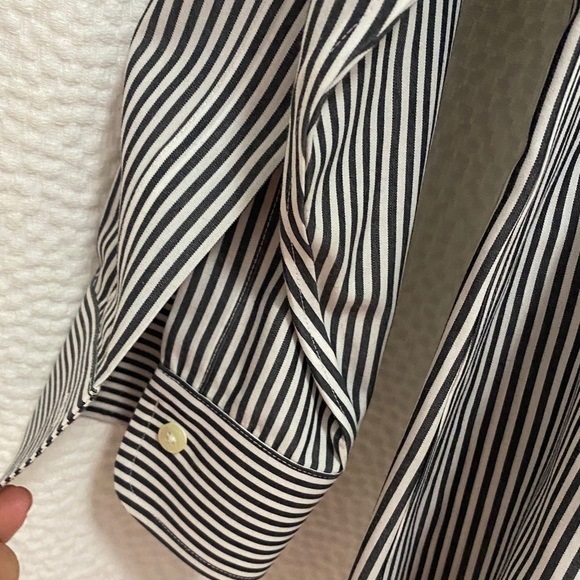 Brooks brothers classic striped button down. - Picture 5 of 10